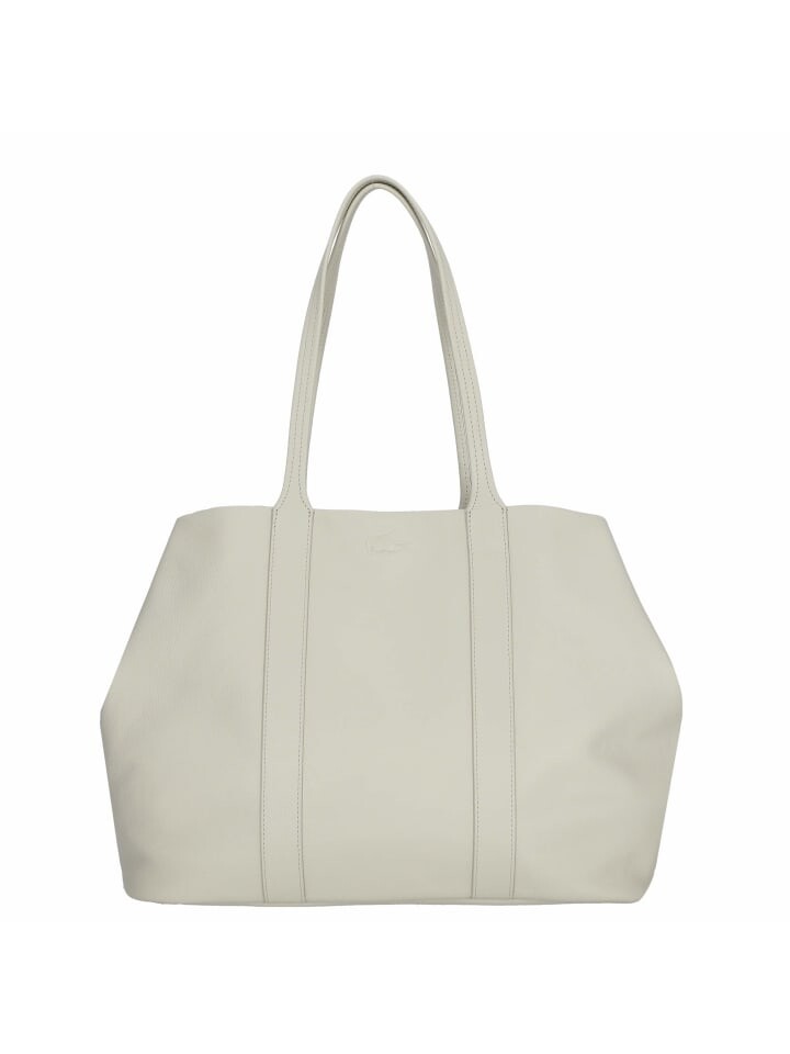 

Сумка-шоппер Lacoste City Court XL 15 40 cm, цвет bone white