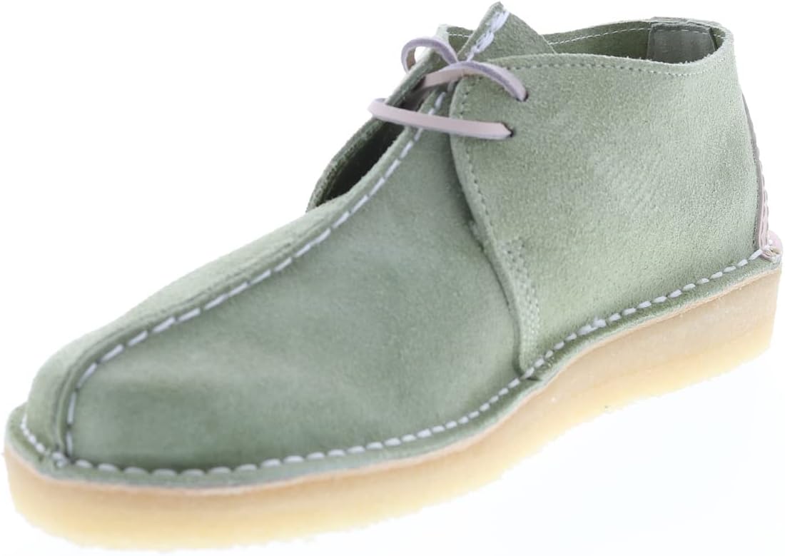 Мужские ботинки Clarks Desert Trek, зеленый — фото 3