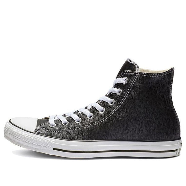 

Кроссовки chuck taylor all star leather hi 'black' Converse, черный