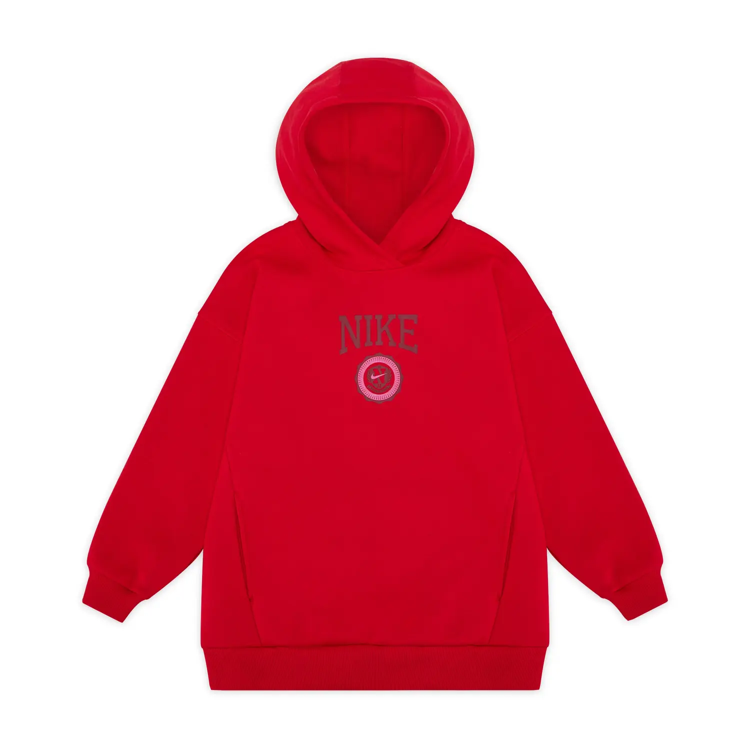Свитшот Sportswear Club FLEECE University Red для подростков Nike, красный — фото 3
