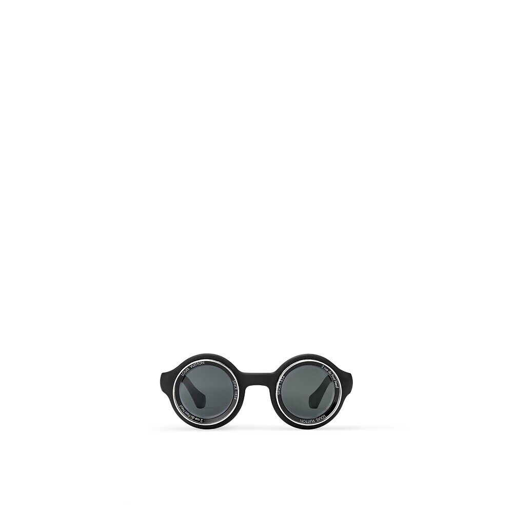 

Солнцезащитные очки LV Super Vision в круглой оправе Louis Vuitton, черный