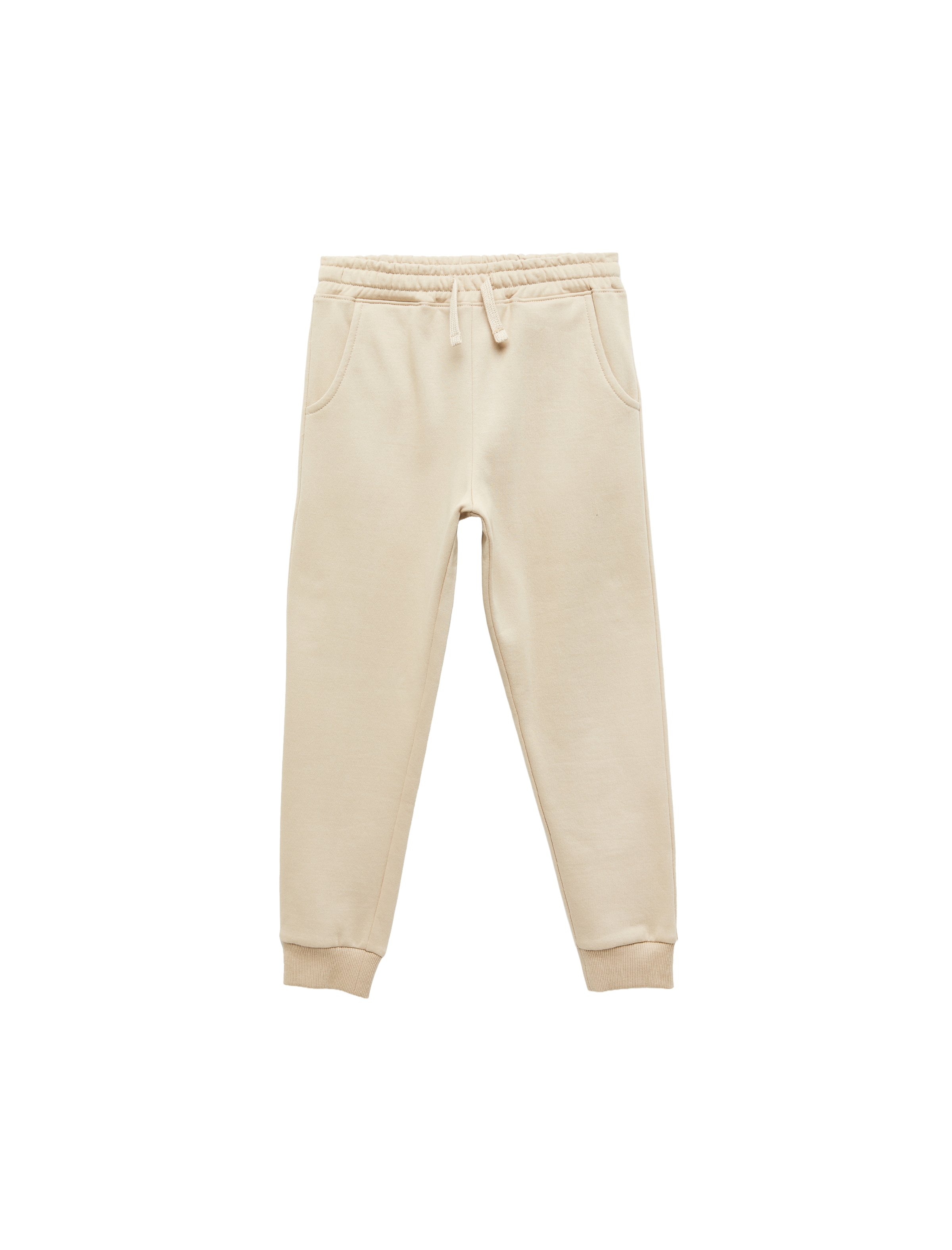 

Koton Брюки с зауженным низом в бежевом цвете