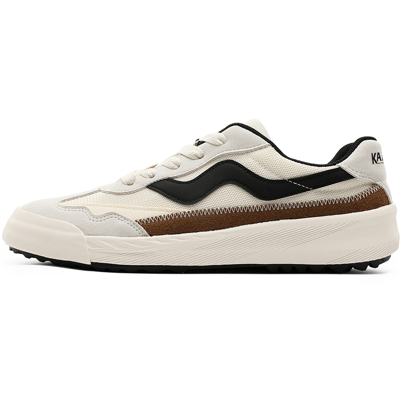 

Дышащие и легкие низкие повседневные туфли для мужчин KAISER, Black Beige