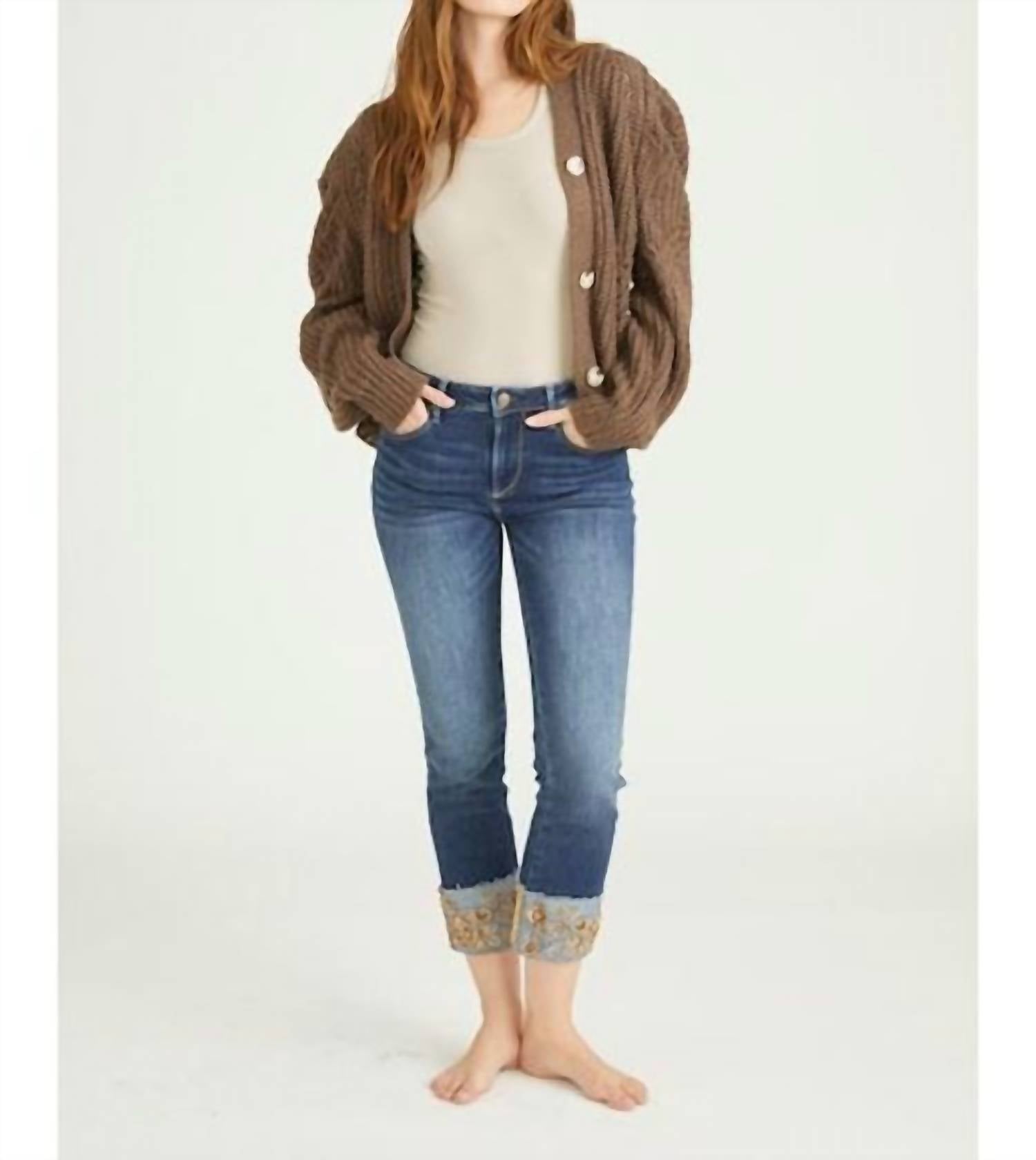 

Джинсы женские DRIFTWOOD, цвет dark wash