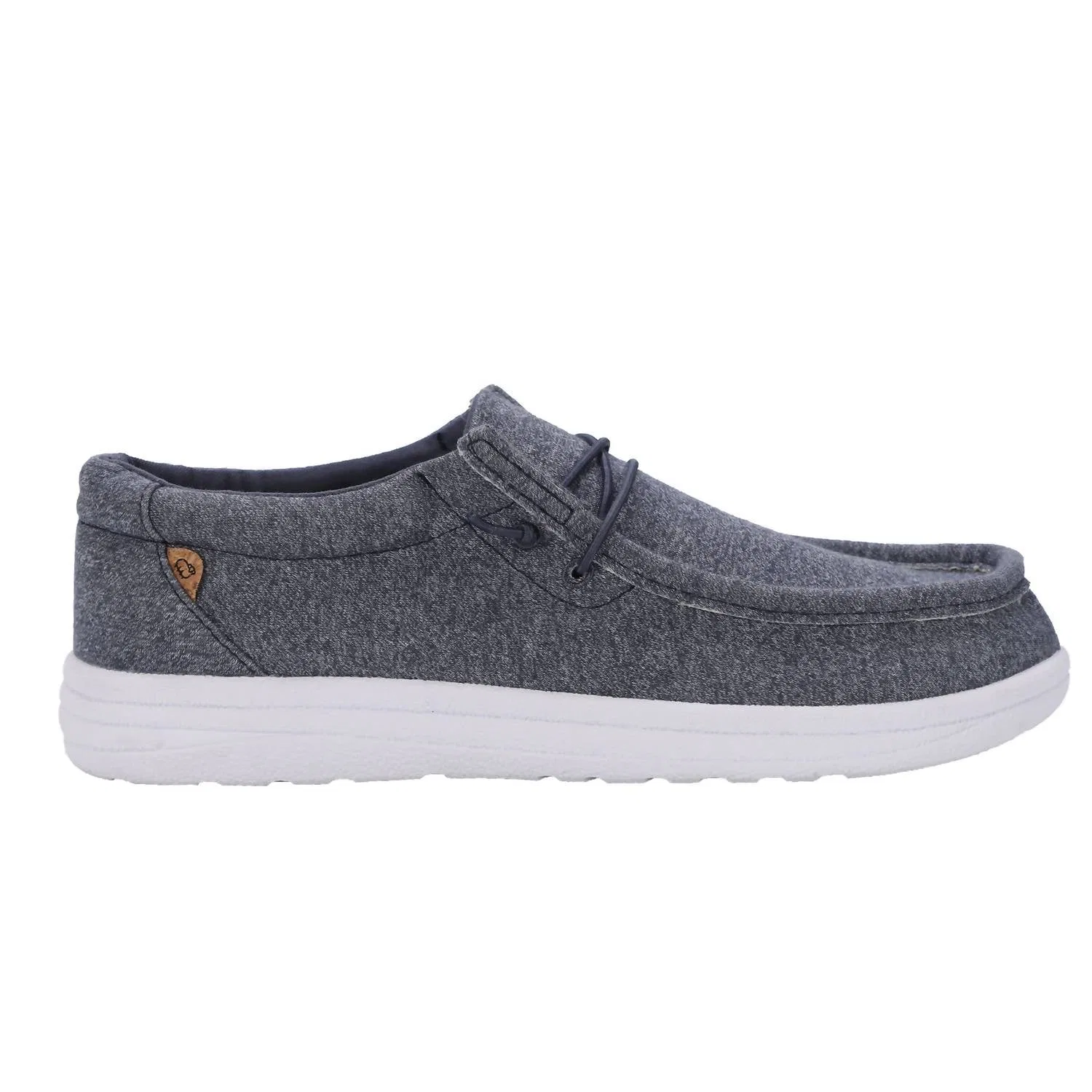 Lamo Мужские парусиновые кеды Paul Canvas Deck Shoe в синем цвете Jersey