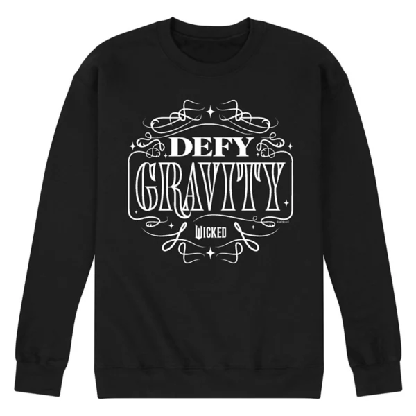 

Мужская флисовая толстовка Wicked Defy Gravity Crew Licensed Character, черный
