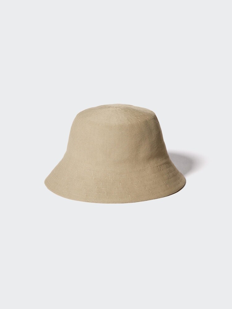 

Вязаная панама Uniqlo, цвет 32 бежевый
