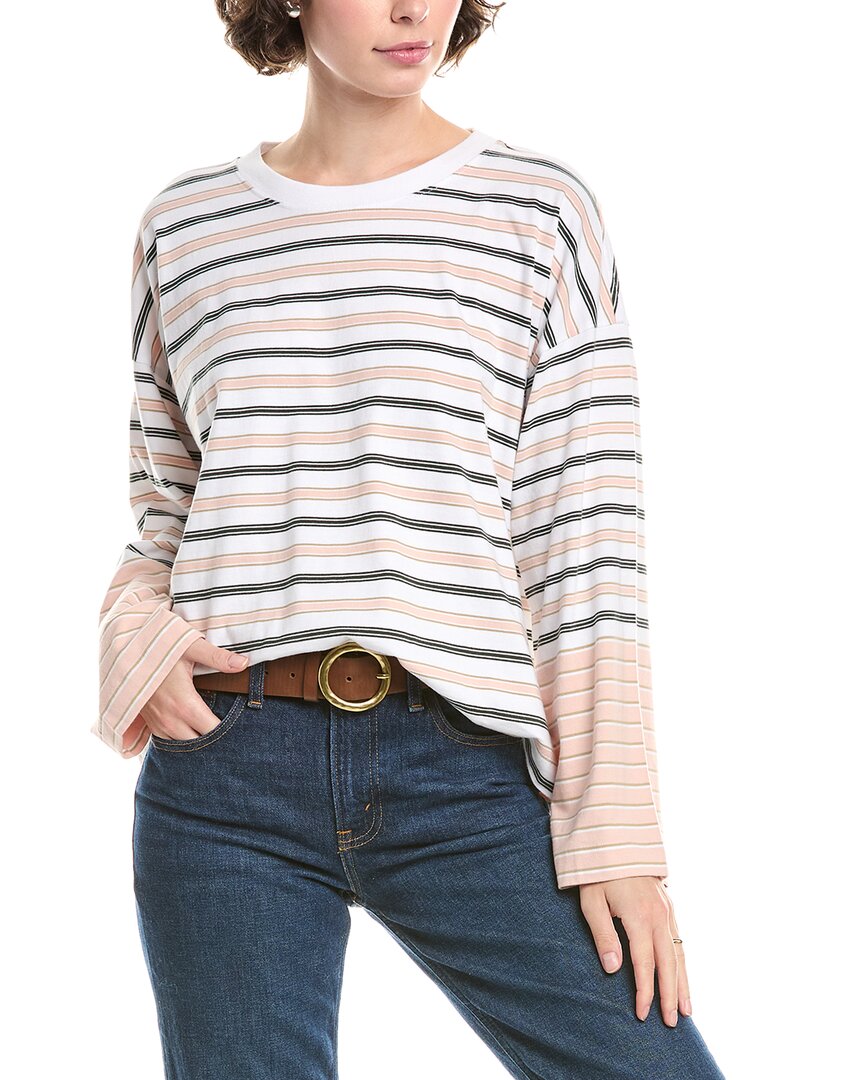 

Мадвелл Футболка с круглым вырезом Madewell, розовый