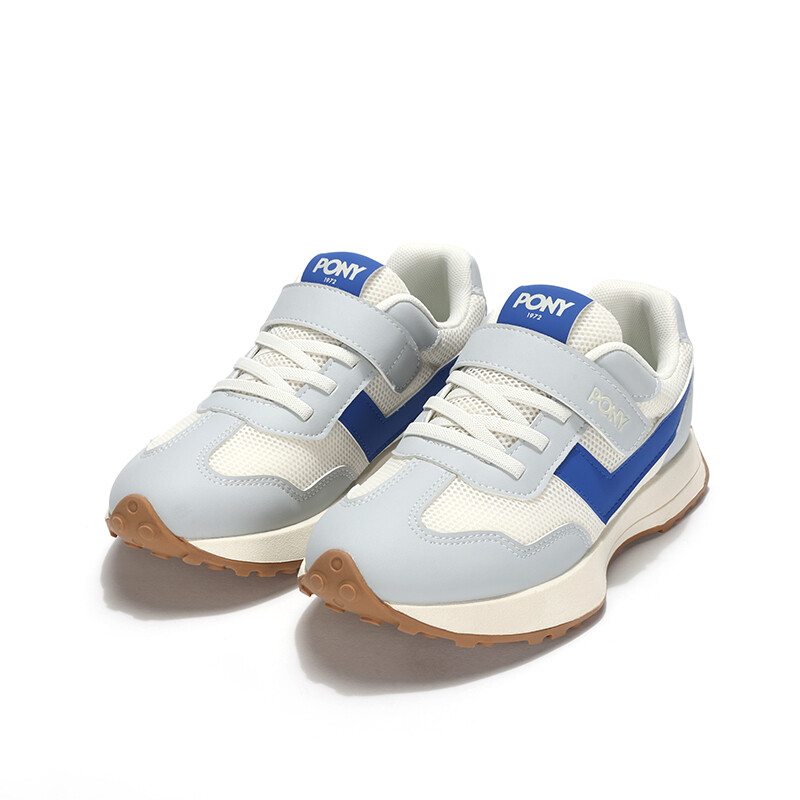 Кроссовки PONY Montreal Kids Lifestyle Shoes Kids Low-top White/blue, белый — фото 3