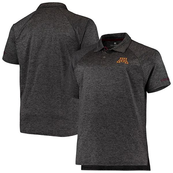 

Мужская поло Minnesota Golden Gophers Big & Tall с капюшоном в рубчик Colosseum