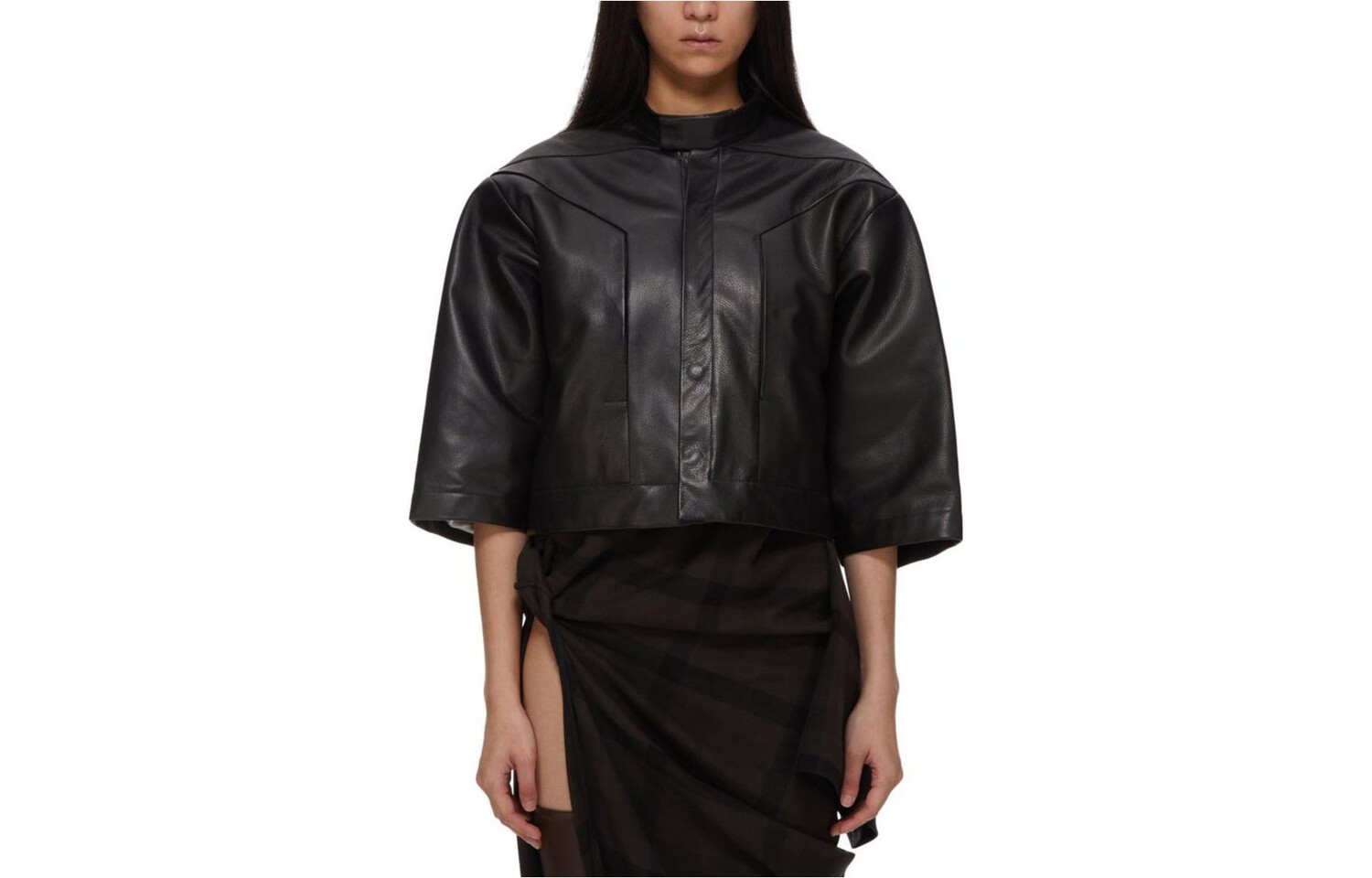

Куртка женская черная Rick Owens, Черный, Куртка женская черная Rick Owens