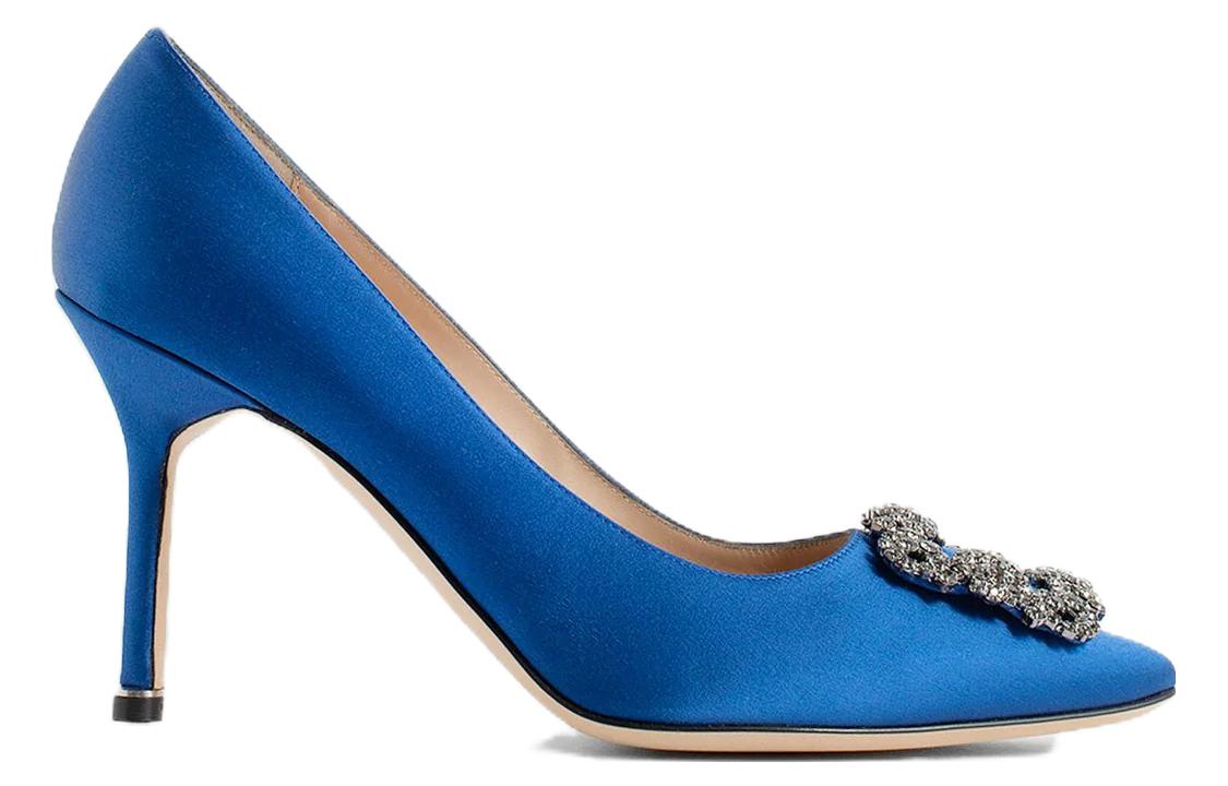 105-миллиметровые накладные туфли MANOLO BLAHNIK — фото 3