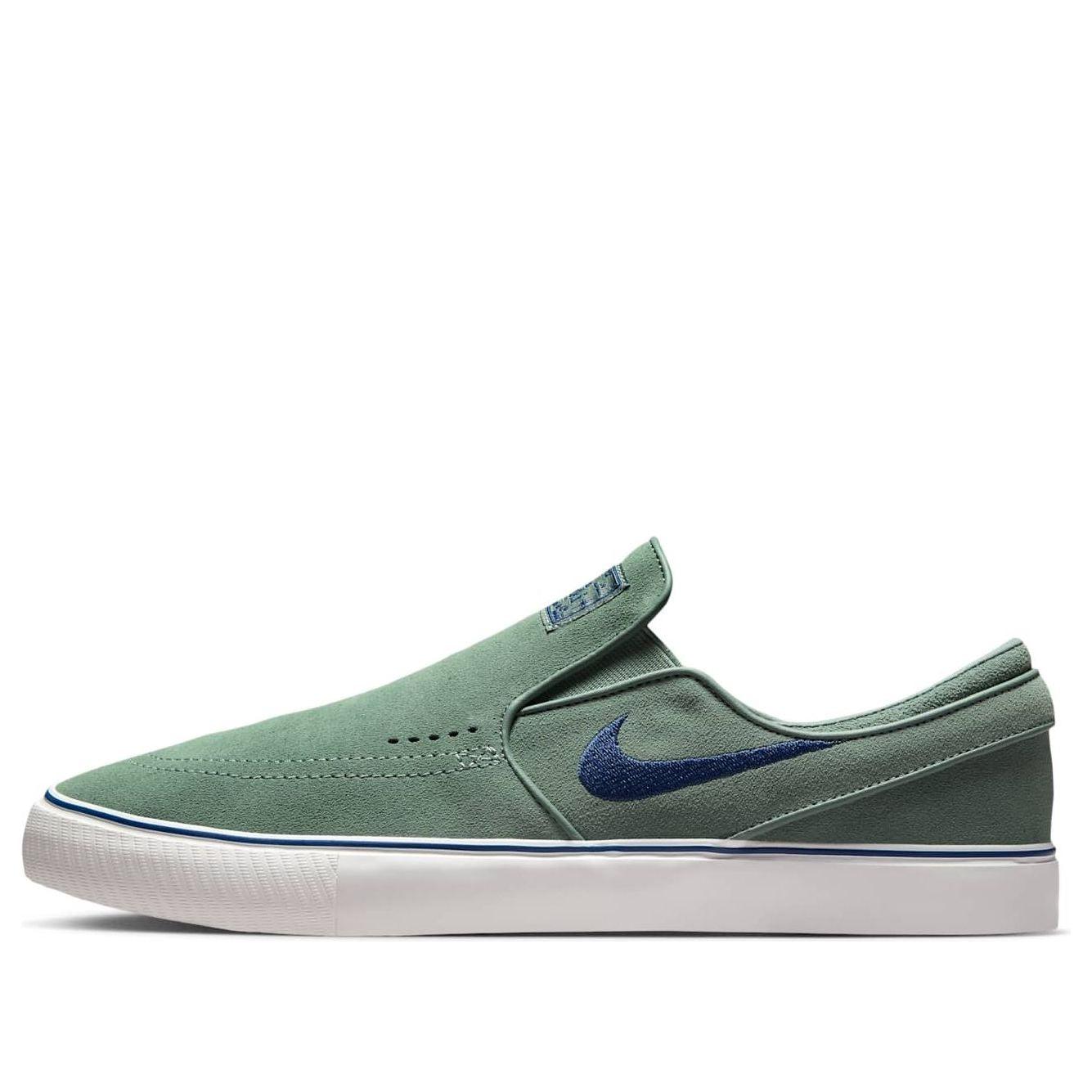 

Кроссовки Nike SB Janoski+ Slip On 'Clay Green Summit White'