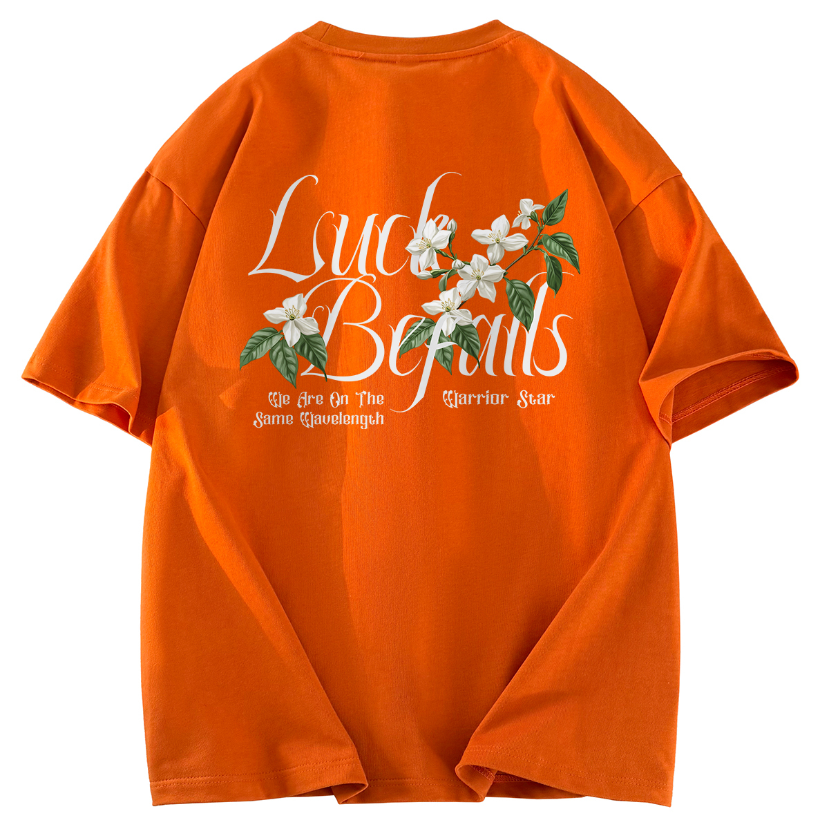 

Футболка Unisex Crew Neck Moderate Heavyweight WARRIOR, оранжевый (heavyweight and 100% cotton)