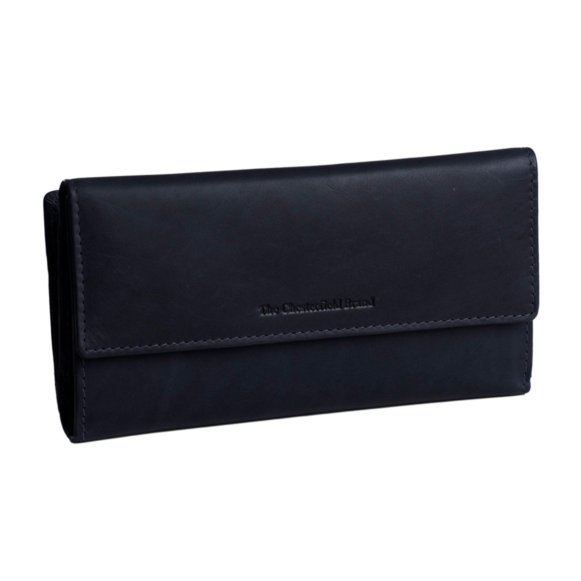 

Кошелек The Chesterfield Brand Dahlia RFID Schutz Leder 19 cm, темно синий