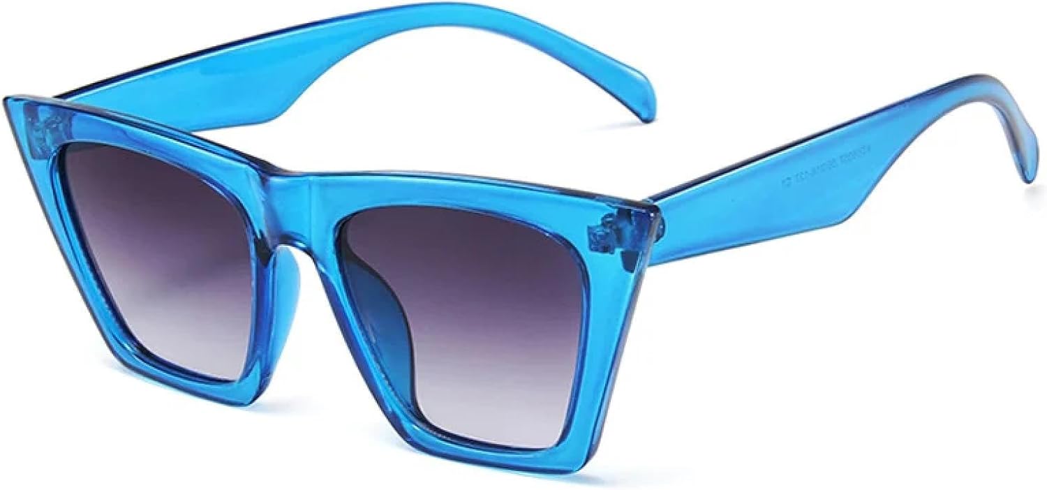 

Солнцезащитные очки с защитой от УФ-излучения UV400 | Кошачий глаз, женские, коричневые | Для женщин и мужчин, для занятий спортом на открытом воздухе и вождения DSVIGF, C2 Blue-gray