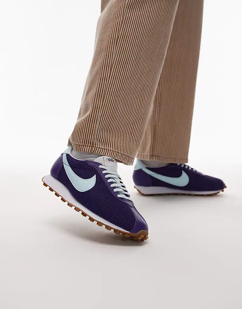 Кроссовки унисекс Nike LD-1000 фиолетового и синего цветов — фото 3