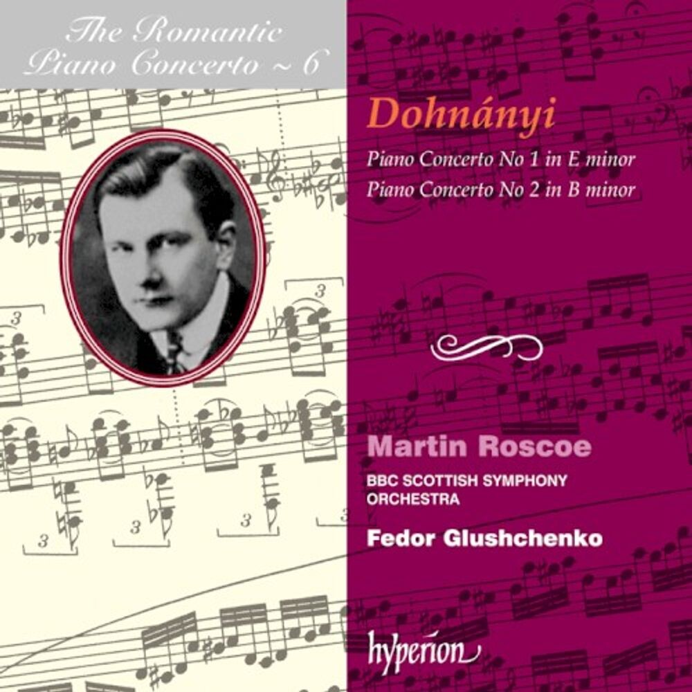 

Диск CD Dohnanyi: Piano Concertos Nos.1 & 2 - Ernst von Dohnányi, Martin Roscoe, BBC Scottish Symphony Orchestra, Fedor Glushchenko
