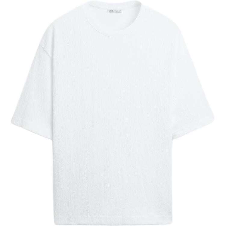 

Футболка мужская матово-белая Zara, белый