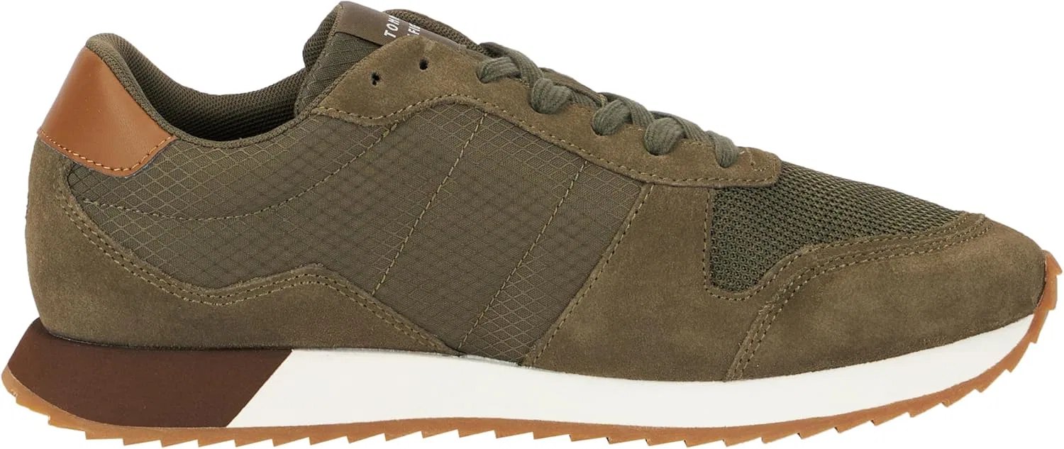 Кроссовки Tommy Hilfiger fm0fm04886 mens, Khaki Army Green — фото 4
