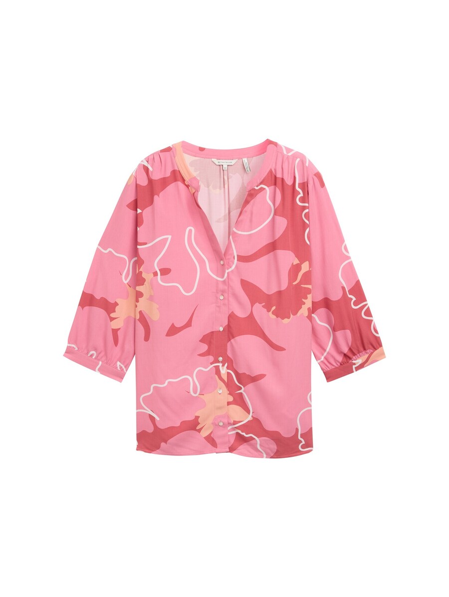 

Блуза Tom Tailor Women +, малиновый/светло-розовый