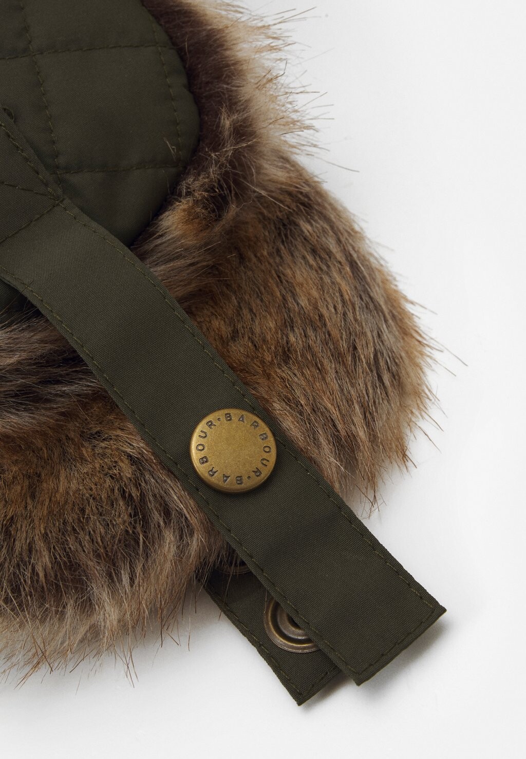 

Шапка Cleadon Trapper Unisex Barbour, оливковая