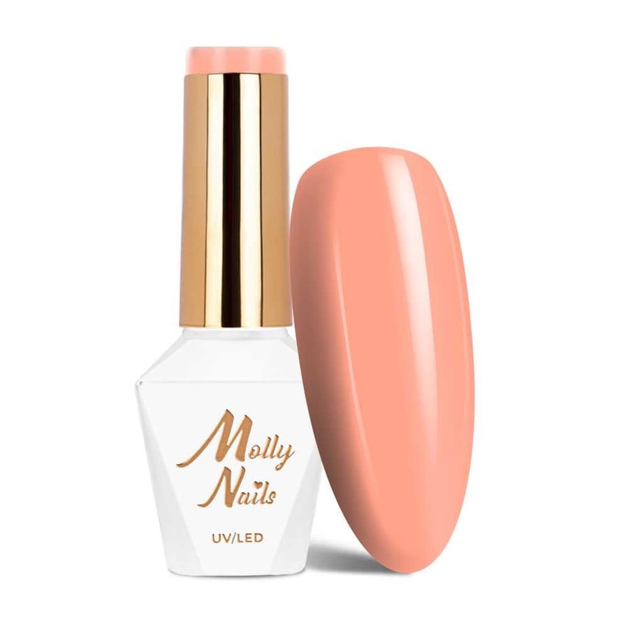 

Molly Nails Yoghurt Candy Cupcake Free HEMA/Di-HEMA 8 г № 120 гибридный лак для ногтей