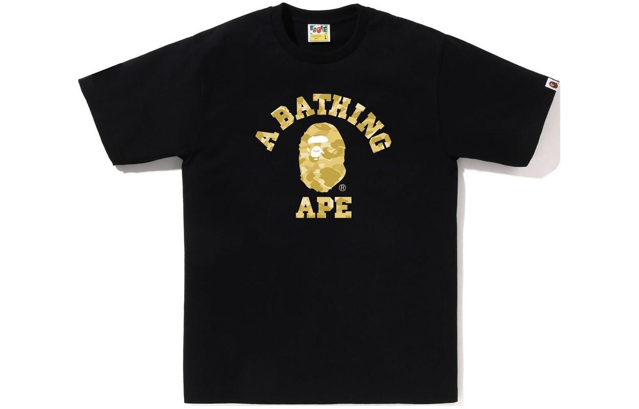 

Футболка мужская A Bathing Ape, черный/красный