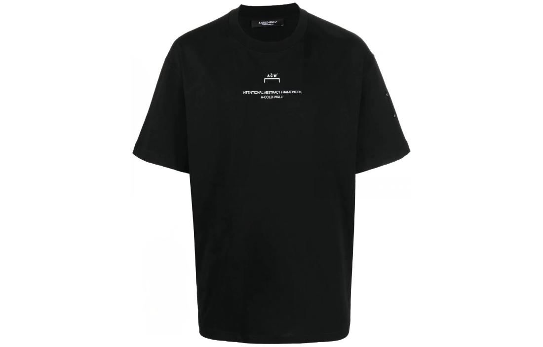 

Футболка с коротким рукавом A COLD WALL* с логотипом A-COLD-WALL*, черный