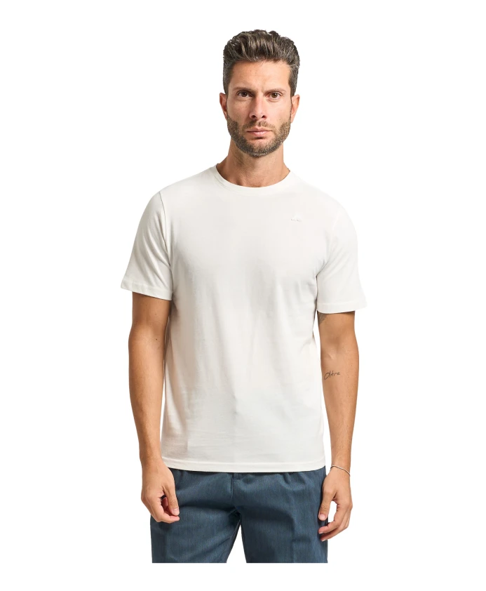 

Мужская базовая футболка с круглым вырезом K-Way, белый