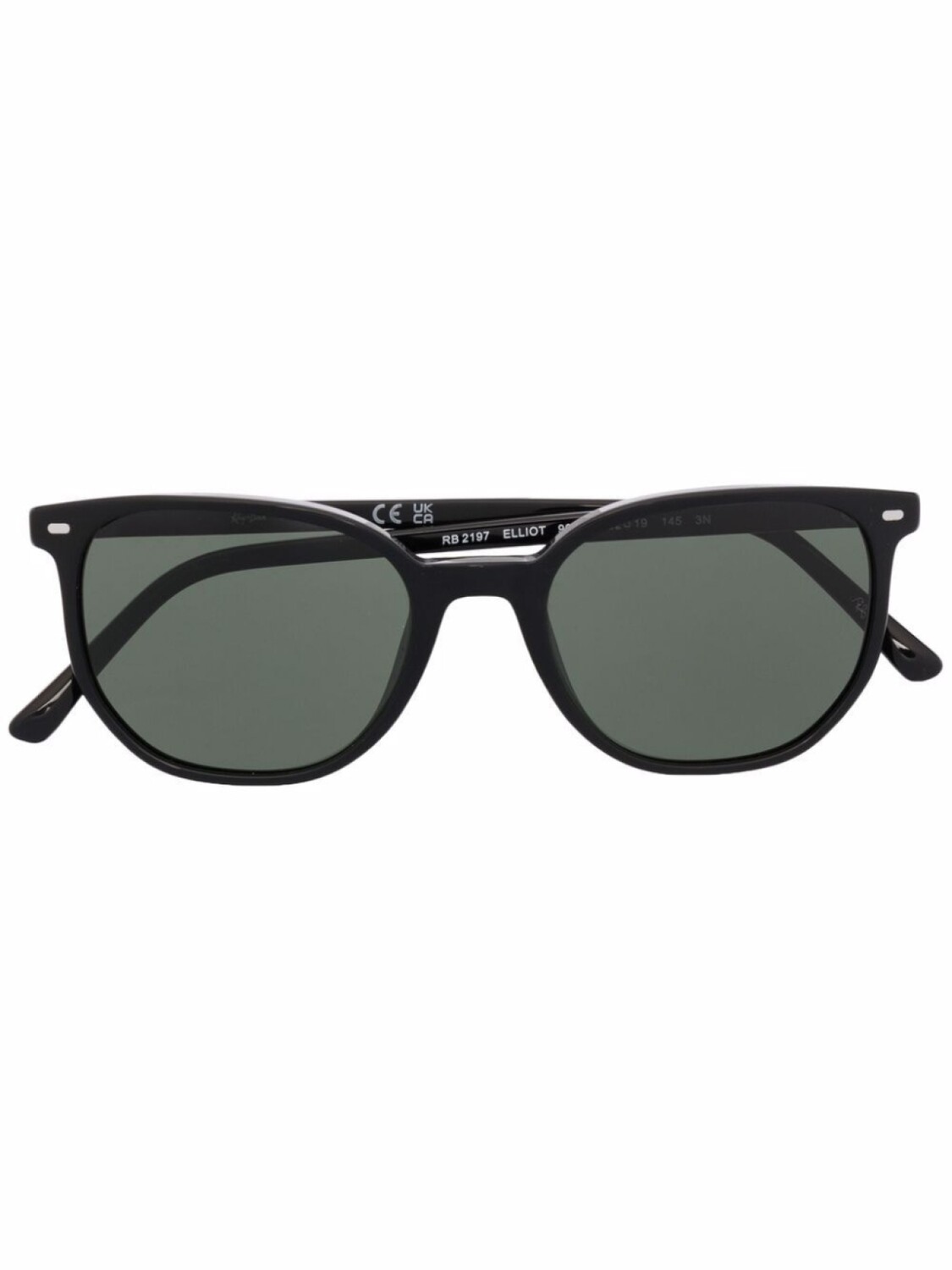 

Ray-Ban солнцезащитные очки в прямоугольной оправе, черный