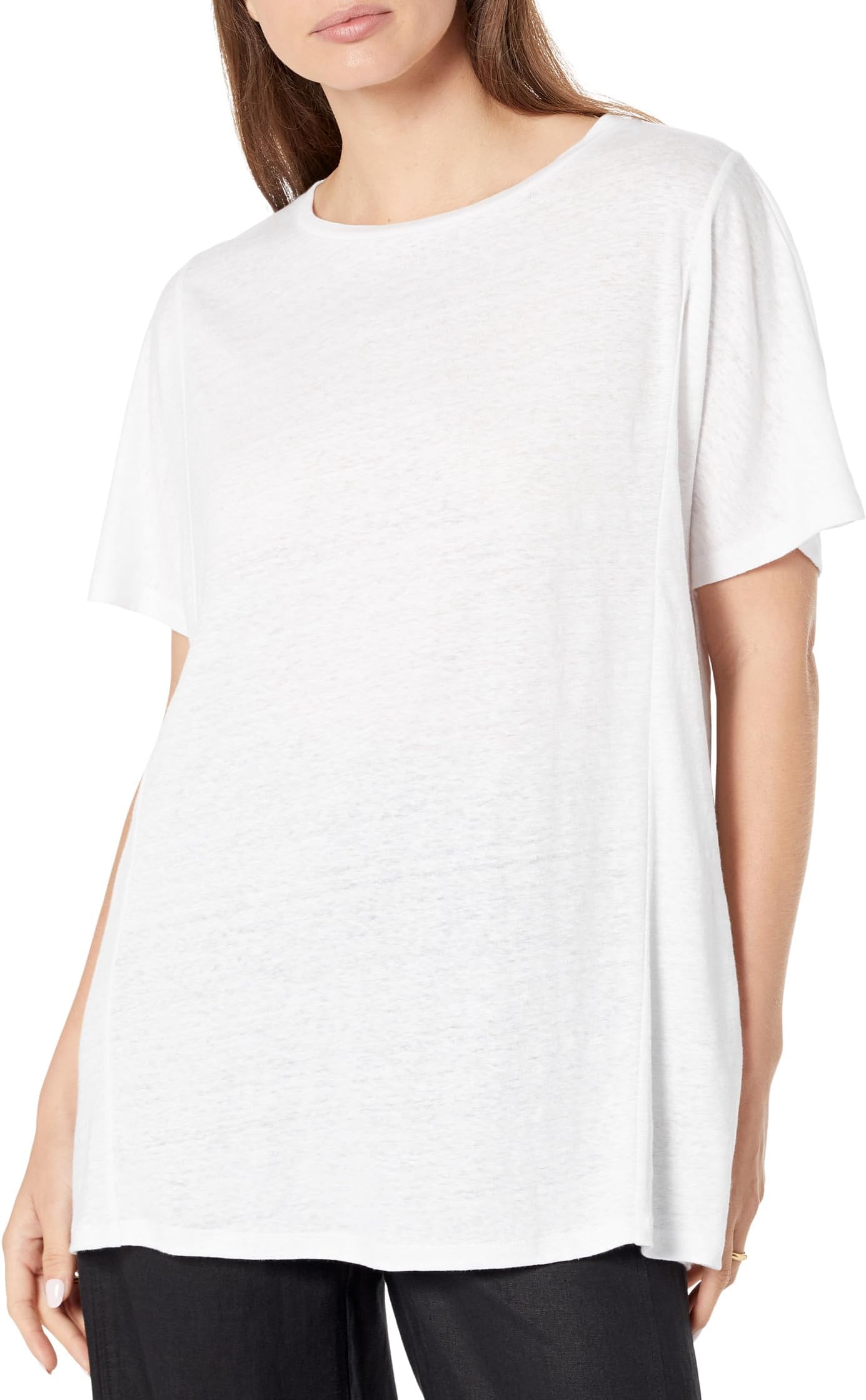 

Пуловер Eileen Fisher Petite Dolman Sleeve Tunic, белый