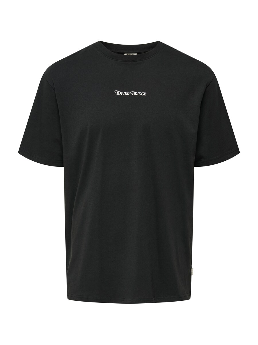 

Широкие брюки со складками спереди Only \u0026 Sons ONSFRED, Black