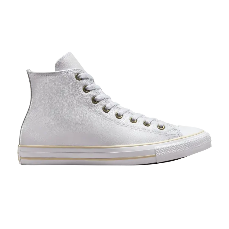 

Кроссовки Chuck Taylor All Star Leather High, цвет White Miso Glaze