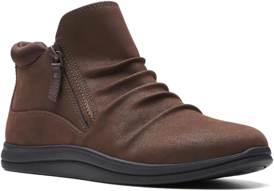 Женские ботильоны Clarks Breeze Range, 2-Dark Brown Synthetic