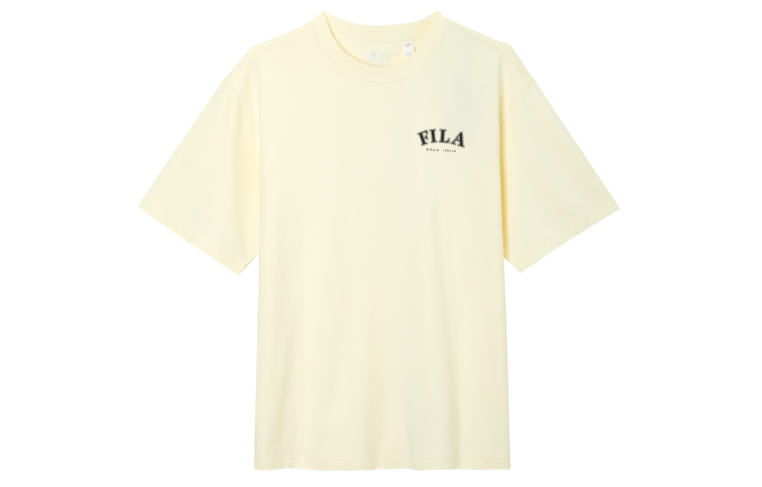 

FILA Футболка унисекс сыр белый