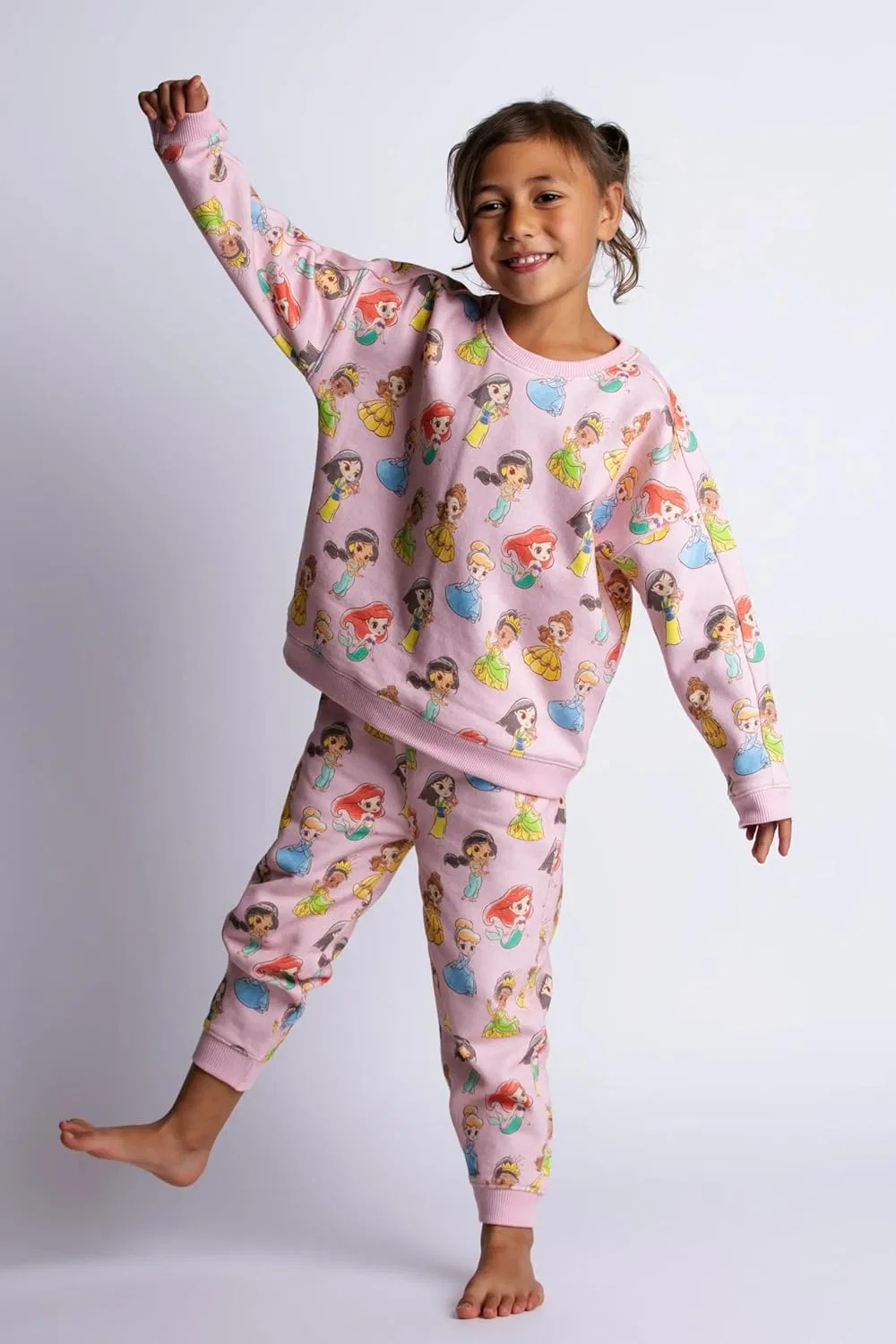 Спортивный костюм для детей organic cotton, monica + andy, Disney Princess Characters — фото 4