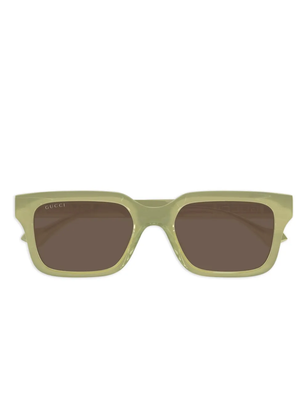 

Солнцезащитные очки GG1732SK в квадратной оправе Gucci Eyewear, зеленый