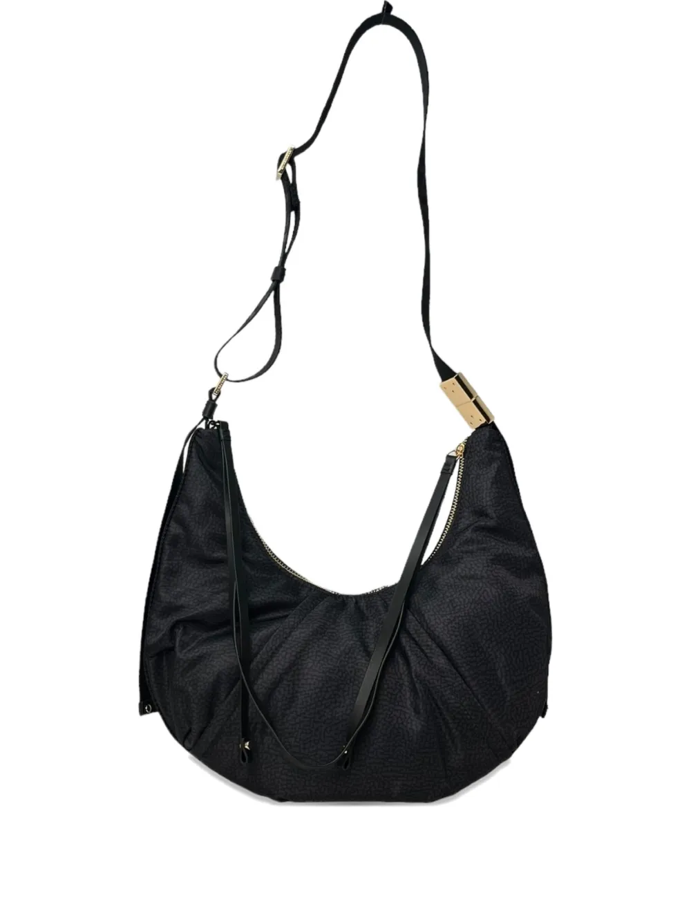 

Малая сумка хобо Borbonese, серый