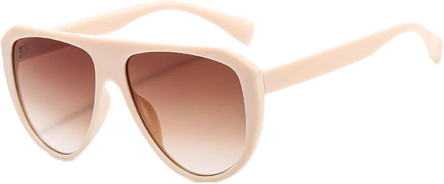 

Винтажные солнцезащитные очки большого размера для женщин, ретро, ​​роскошные овальные солнцезащитные очки с плоской верхней частью для мужчин, модные очки TKKTLLT, C5