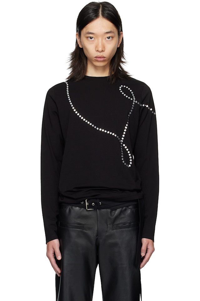 

Футболка с длинным рукавом A.V. Vattev, черный