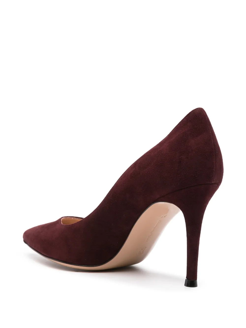 Туфли с заостренным носком Gianvito Rossi, коричневый — фото 3