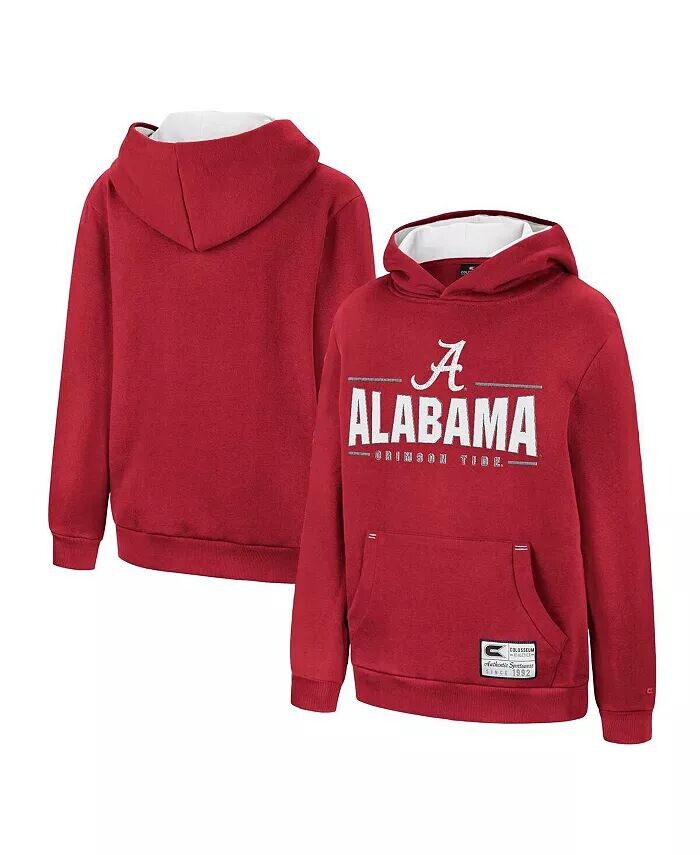 

Толстовка с капюшоном для ведущих гитаристов Big Boys Crimson Alabama Crimson Tide Colosseum