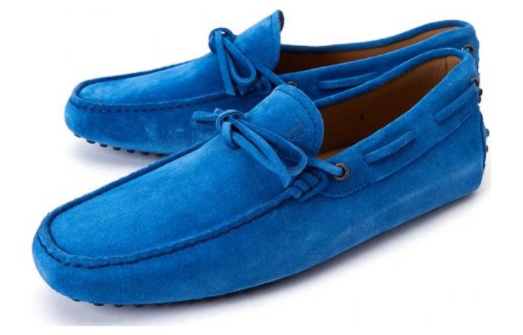 Мужские повседневные туфли TOD'S темно-синие — фото 3