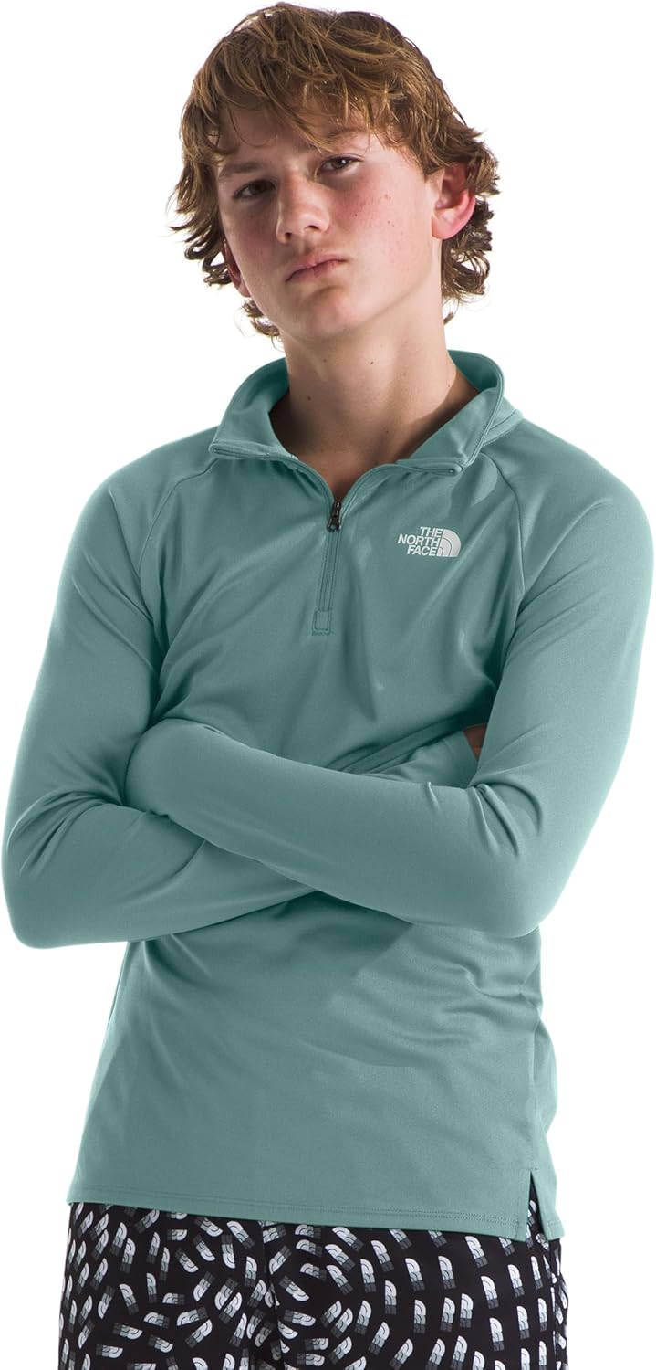 

The North Face мужская толстовка Never Stop 1/4 Zip (Little Big Kid), Muted Pine