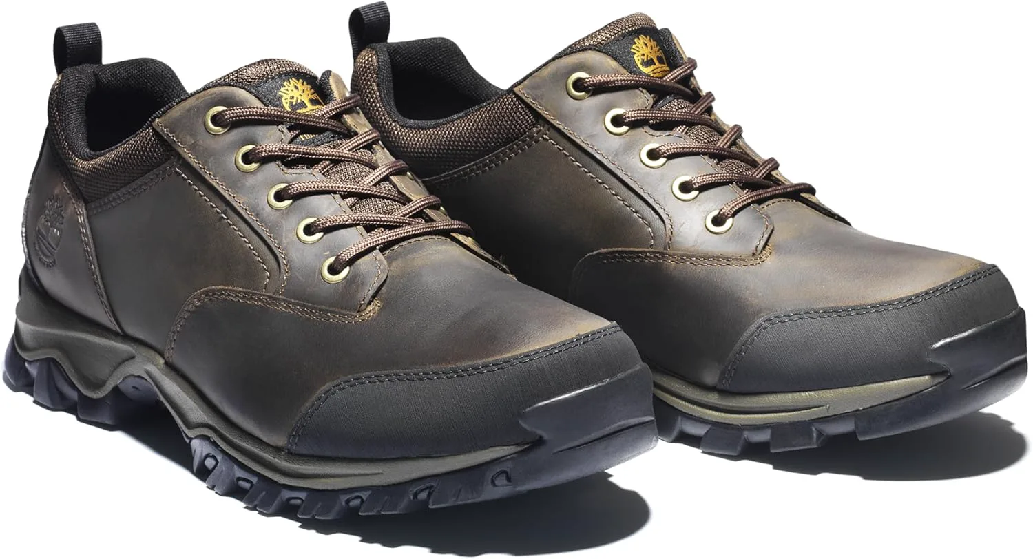 Мужские водонепроницаемые низкие ботинки Timberland Mt. Maddsen, коричневый — фото 4
