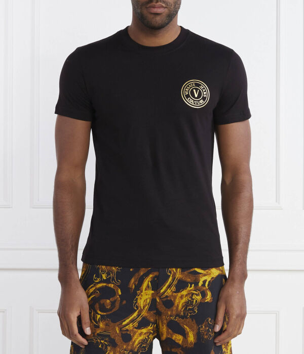 

Футболки Slim fit Versace Jeans Couture, черный