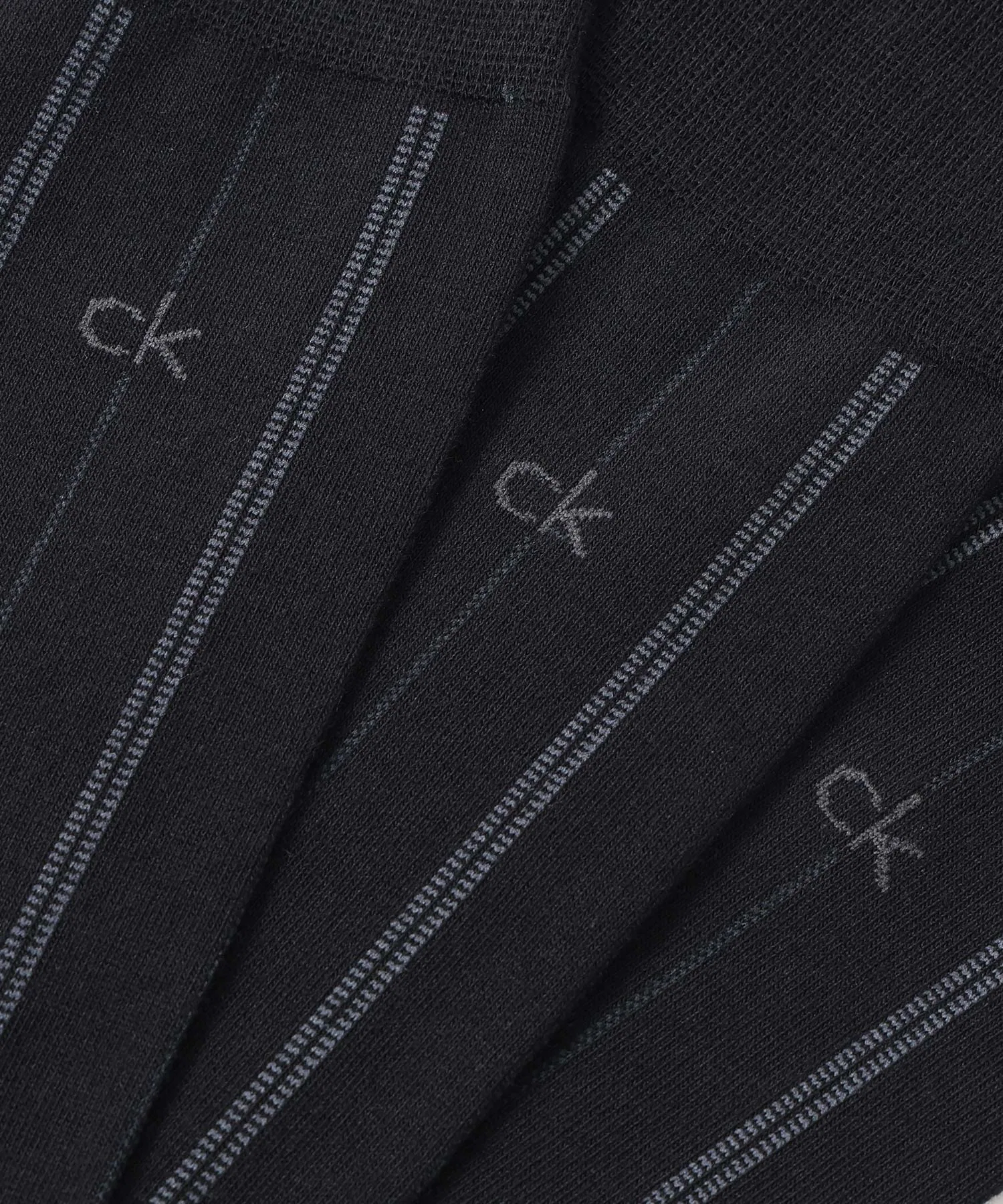 [Набор из 3 пар] Деловые носки Calvin Klein в тональную полоску 92572204 — фото 4