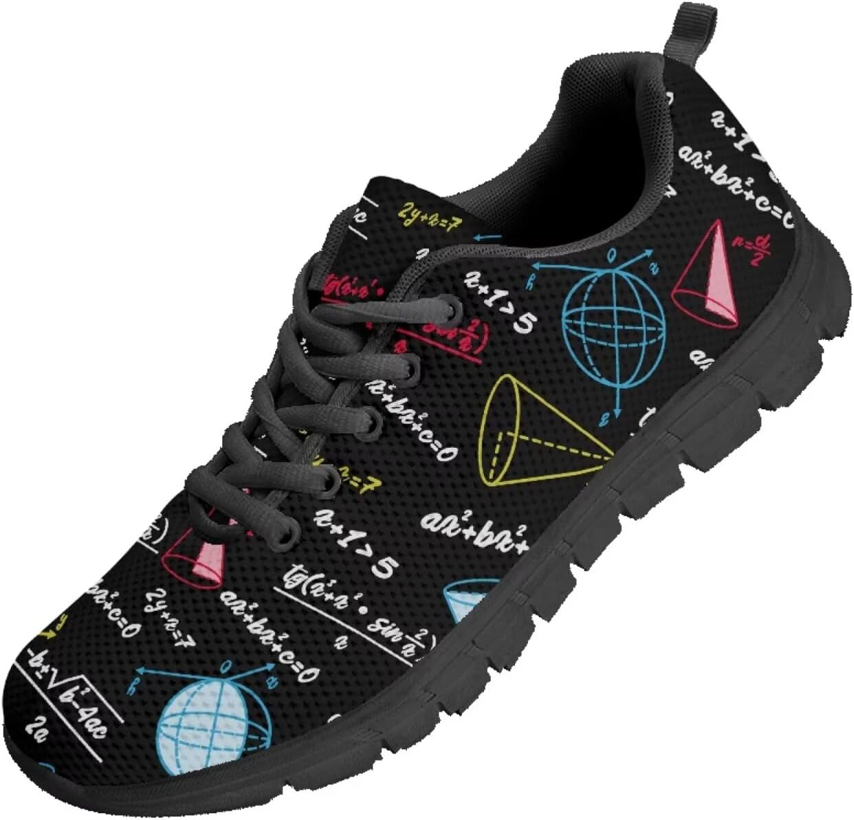 

Мужские кроссовки Funnydude Funny Print для бега, осенние удобные легкие кроссовки для тренировок, Math