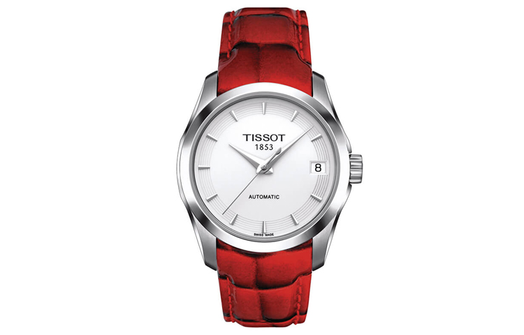 

TISSOT Часы Women's Kutu Collection Watch, White Dial